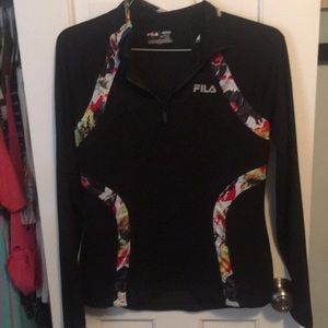 EUC Fila Running Pullover